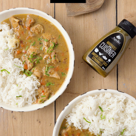 Fricassée de dinde au curry